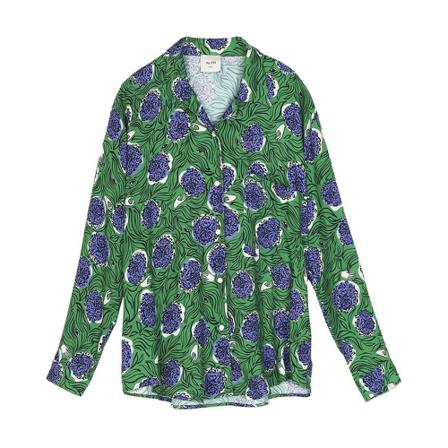 Alysi Shirts Grøn, Dame Skjorter