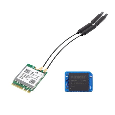 32GB EMMC-modul + WiFi6 BT-moduler 3D NAND Pålitlig lagringslösning för surfplattor och smartphones för Orange Pi 5 Plus