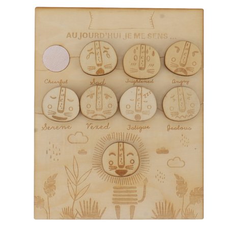 Følelseskort til børn Montessori træ daglige humør følelser skilt pædagogisk legetøj til hjem skole klasseværelse terapi kontorindretning
