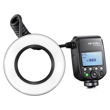 Flash Godox mf-r76c ttl ringlygte makro til canon