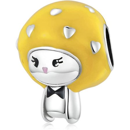 925 Sterling Silver Armband med Berlocker för Flickor, Damberlocker, Hängande Halsband, DIY-Mode Smycken Passar till Pandora Armband