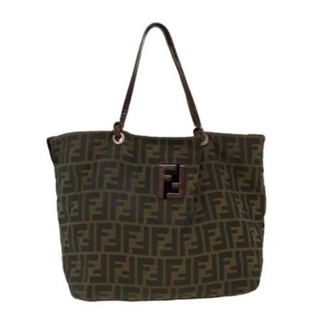Fendi Vintage Pre-owned Canvas totes Brun, unisex Vintage Tasker, Størrelse: ONE Size