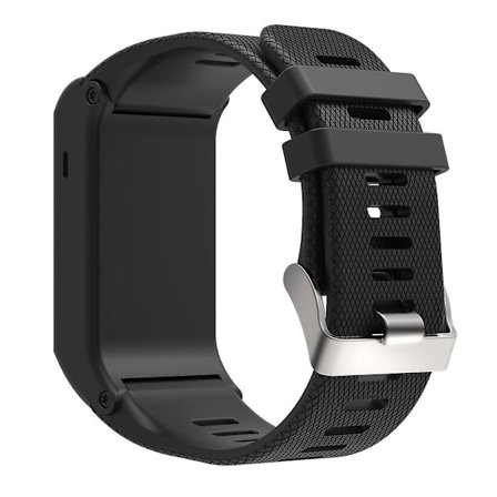 För Garmin Vivoactive Hr SilikonbandSvart