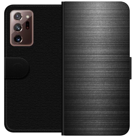 Kompatibelt Lommeboketui til Samsung Galaxy Note20 Ultra Børstet Metalle