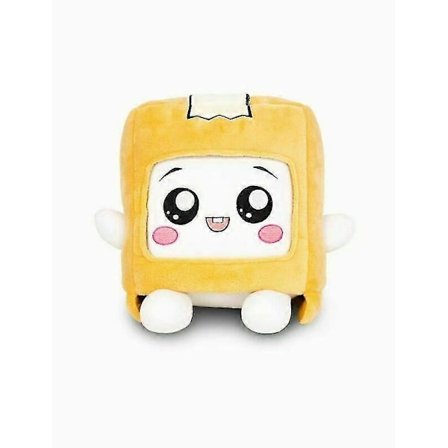 Lankybox Boxy + Foxy + Rocky Plys Blødt Kosedyr Legetøj Børn Spilfigur Kosedukke - WELLNGS 2BOXY 20CM_tfrf