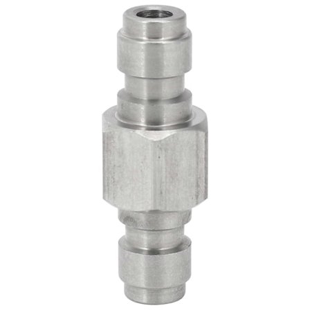 Luft PCP Dobbelt Ende Han Quick Disconnect Adapter Rustfrit Stål Dobbelt Han Fyldnippel