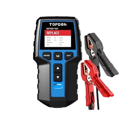 Auton akkutesteri, 2,4 tuuman LCD-näyttö, yhteensopivuus 12V/24V kanssa.,BT200