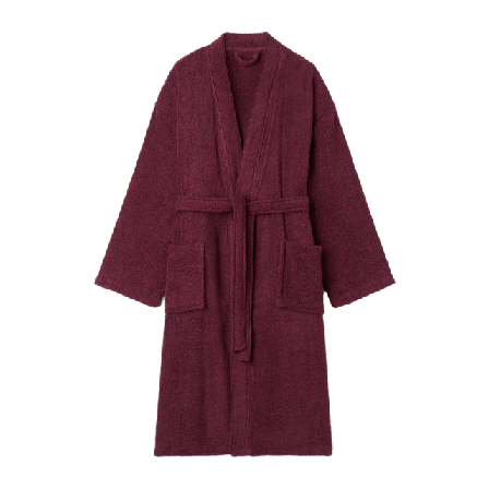 Åhléns Home Badrock STELLA Badrumstillbehör Röd S/M