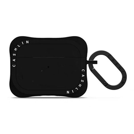 iPhone AirPods 4, Flydende Silikone Øretelefon Etui, Beskyttelsesetui til Øretelefoner (Sort)