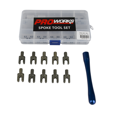 Juego de Llave de Radios Proworks Professional Rojo