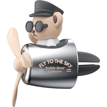 Billuftfrisker med Propell Aroma Diffuser, Gjenbrukbar Kreativ Dekorasjon for Bilinteriør[D]