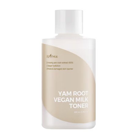 Isntree Yam Root Vegan Milk Toner 200 ml, Skincare, Masker, Sheet Masker