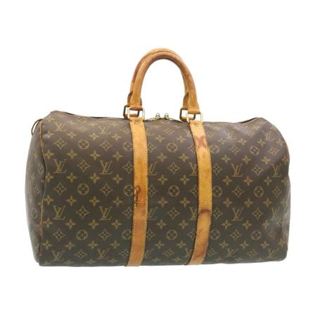Louis Vuitton Vintage, Pre-owned Keepall 45 Bruin, Dames, Maat:ONE Size