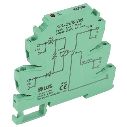 MRC-25D61Z05 5V PLC Elektromagnetisk Interface Relæ Modul Kontrolkort