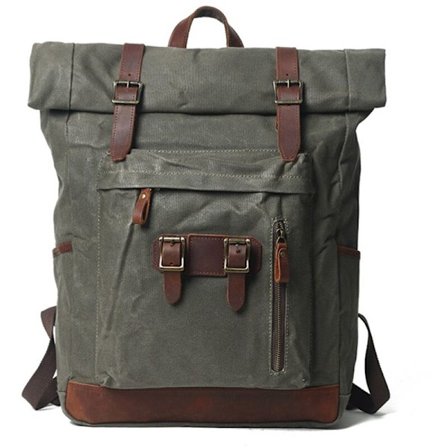 Vokstøypose for utendørs turer, ryggsekk for ryttere, vanntett og pustende reiseveske, grønn