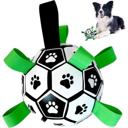 Koiran lelu - Interaktiivinen koiran pallo - Kestävä ulkolelu vetoleikkeihin