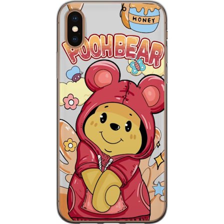 Kompatibelt Mobildeksel til Apple iPhone XS Nalle Puh
