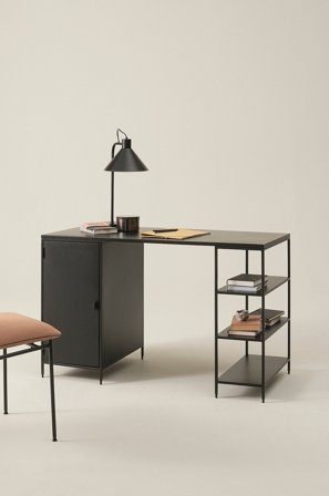 Jotex - Skrivebord 55x120 Cm Matt black - SOLOM - Kjøp Skrivebord hos Jotex