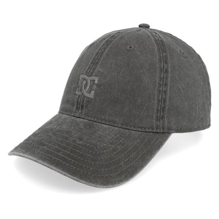 DC - Preto unconstructed Boné - " Cap Star Vintage Black Dad Cap" @ Hatstore