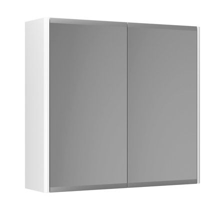 Gustavsberg Graphic Peilikaappi 60 cm, kaksipuolinen valkoinen, Kylpyhuone