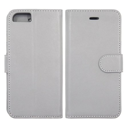 iPhone 6/6S Plånboksfodral Magnet Läder med Stativ - Grå