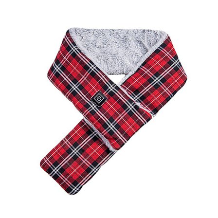 Intelligent USB-oppvarmet skjerf med tre temperaturinnstillinger, myk halsvarmer