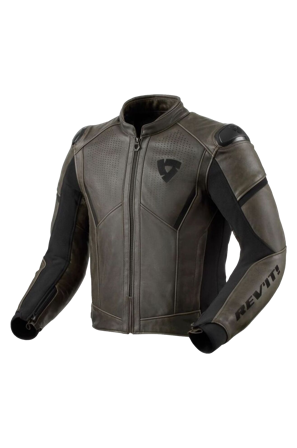 Rev'It! Motocyklová Bunda Parallax Černá/Olivová 50