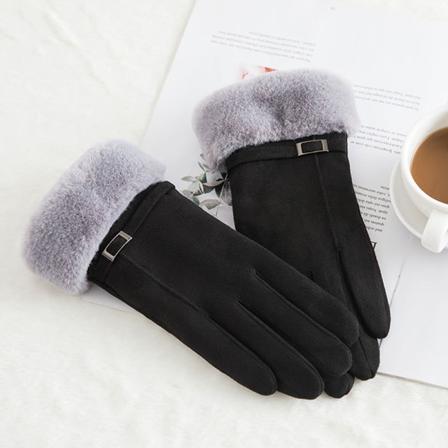 Damhandskar Höst Vinter Varma Full Finger Vantar Outdoor Spo