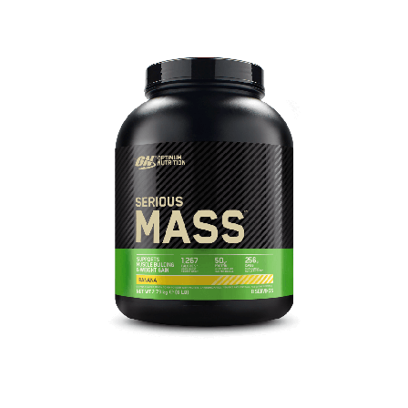 Optimum Nutrition Serious Mass, 2,7 kg, Gainer - Proteinpulver banan