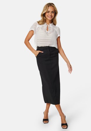 Happy Holly - Dorine Blouse - Cream - Kläder - - Bubbleroom