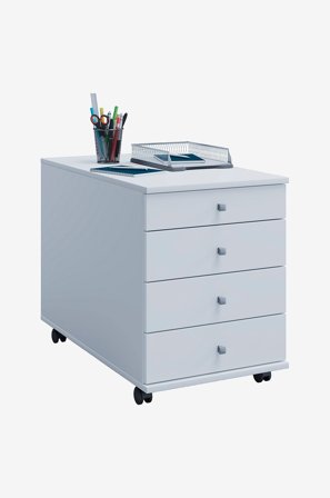 VCM - Skuffeseksjon Lona Maxi - Hvit - Hyller & oppbevaring - Fra Homeroom