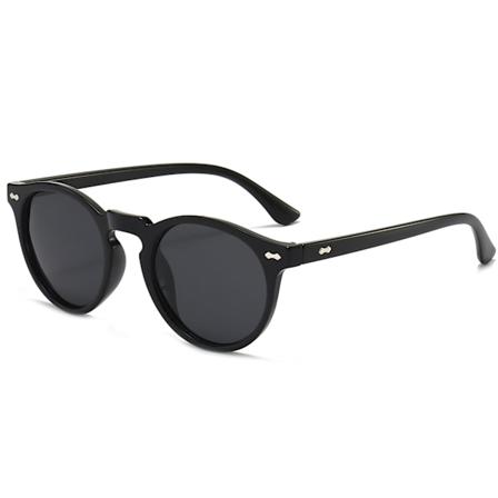 Polarisoidut aurinkolasit naisille, vintage py re t - klassiset retro py re t s vytetyt 90-luvun aurinkolasit unisex UV400-suoja Black grey