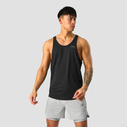 ICANIWILL Stride Stringer Top, Black