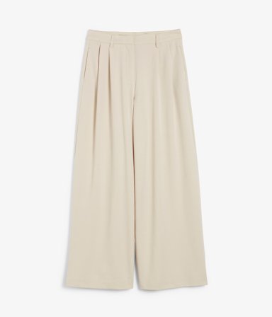 Kappahl | Luźne spodnie | Jasnobeżowy