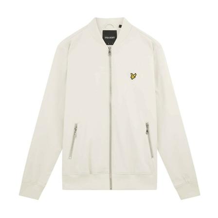 Lyle & Scott, Bomber jacket Wit, Heren, Maat:M
