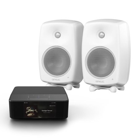 Genelec G Three + Bluesound N530 Kompakti kaiutin – aktiivinen -