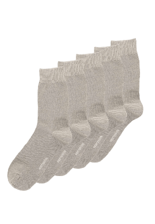 Resteröds Bambu, Strumpor, 5-pack, Beige Strumpor Herr 40/44