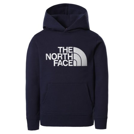 The North Face Youth Drew Peak Pullover Hoodie Children long-sleeved sweaters Blue S