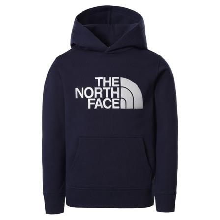 The North Face Youth Drew Peak Pullover Hoodie Children long-sleeved sweaters Blue S