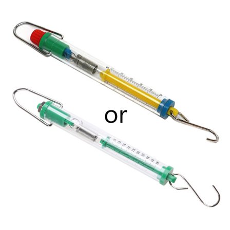 Newton Force Meter Spring Scale 5N Newton Meter Spring Dynamometer Bar Fysik Mekaniskt Experiment Instrument Hållbar