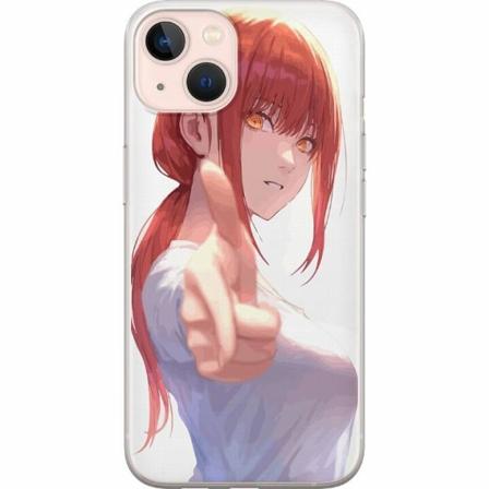 Apple Iphone 13 Mini Genomskinligt Skal Makima Chainsaw Man