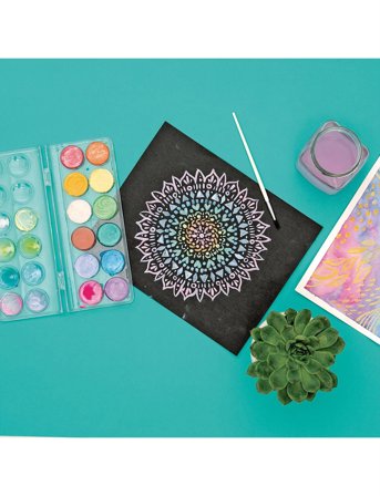 Ooly Watercolour Palette - Chroma Blends - Pearlescent - Multi/patterned - ONE SIZE