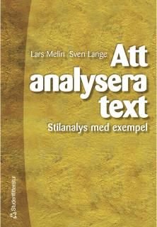 Att analysera text, ISBN: 9789144015620