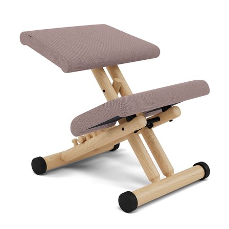 Varier Furniture Multi - Pink Wool - Natural base