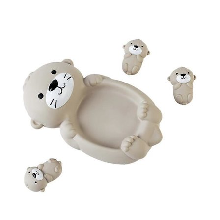 Børnebadeværelse Flydende Dyr Odder Forseglet Flydende Vand Legetøj(h)