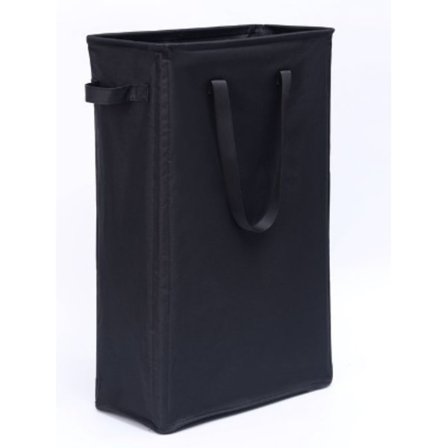 Tvättkorg Handtag Hopvikbar Tvättkorg Tunn Smutsig Klädkorg Smal Tvättpåse Hopvikbar Smutsig Korg svart