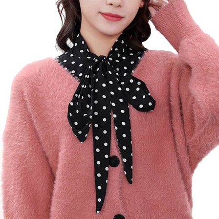 Avtagbar vintage elegant stativ rosett slipskjorta krage söt rosett chiffong falsk halv skjorta blus krage för kvinnor flicka kontor arbete Dickey 