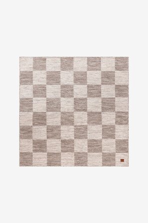 KM Home - Ullteppe Chessie - Grå - Ulltepper - 200X200 - Fra Homeroom