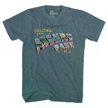 Bruce Springsteen Asbury Park T-shirt Klassisk ROCKINSTONE