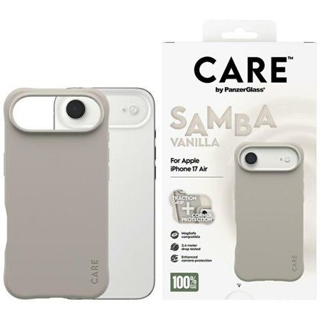 CARE by PanzerGlass Fasjonable Samba MagSafe-etui for iPhone Air - grå